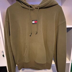 Tommy Hilfiger Olive Green Sweater